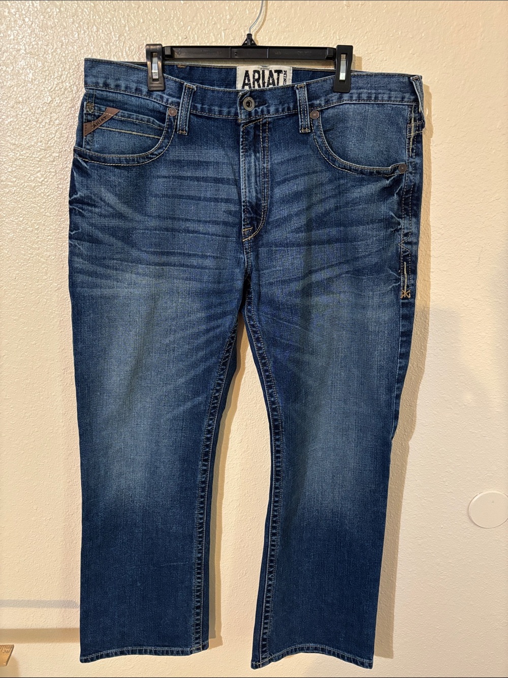 Ariat Men’s Indigo Relaxed Fit Jeans 38X30